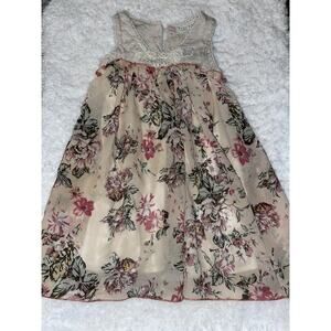 Free Planet girls sz. 4 flowy, floral dress. Beautiful